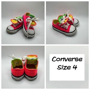 Neon Converse Sneakers